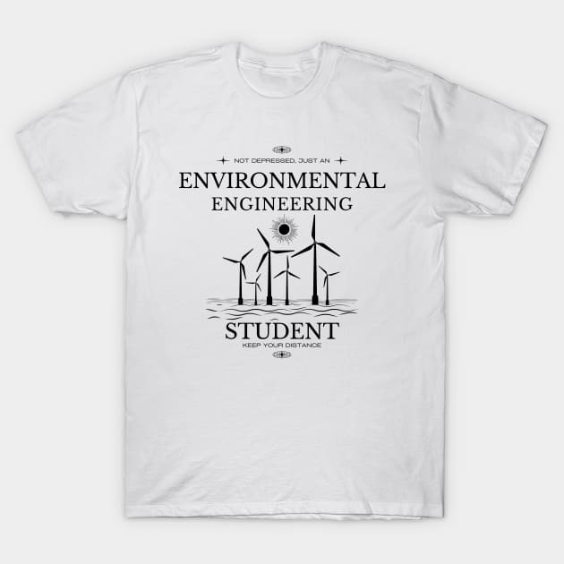 Environmental Engineering - White Version - Engineers T-Shirt by Millusti